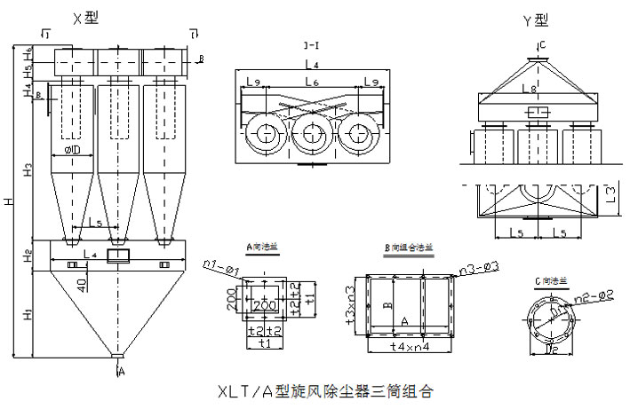 CLT/A型旋風除塵器